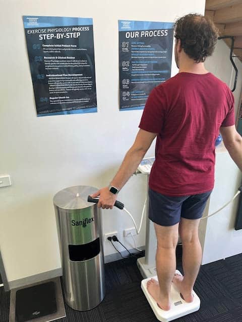 Body composition scanning at Fortify Fitness